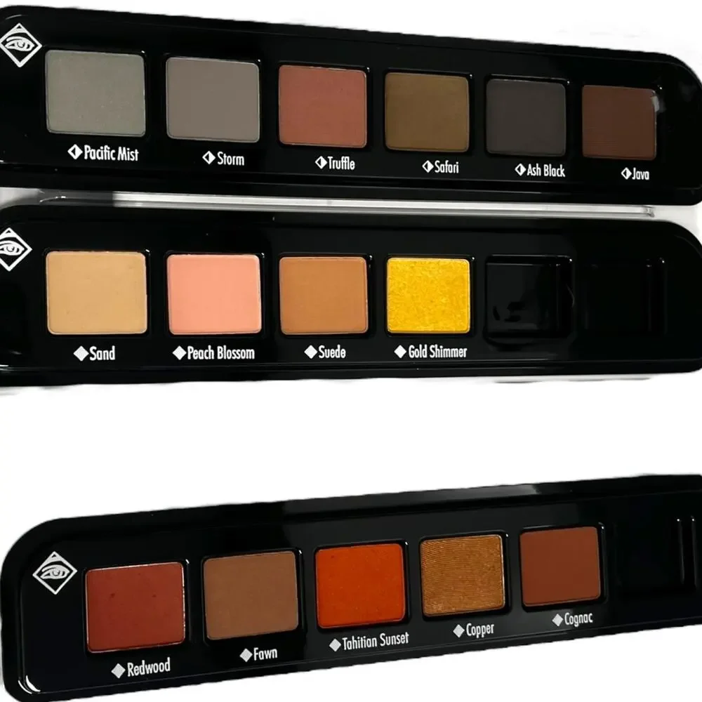 Vintage Amway ARTISTRY 15 Eye Shadow Refills | Warm & Deep Neutrals